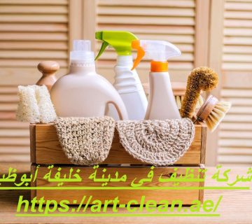 شركة تنظيف في مدينة خليفة أبوظبي